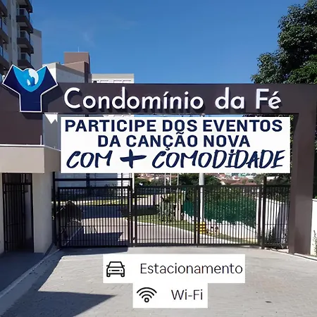 Apto Com Garagem E Wi-Fi A 4 Minutos Da Cancao Nova Cachoeira Paulista Exterior photo