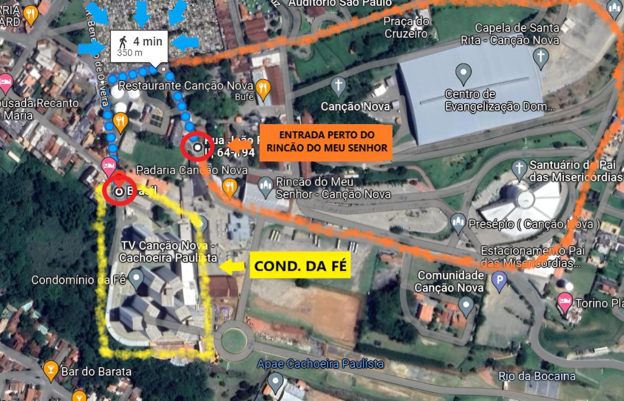Apartment Apto Com Garagem E Wi-fi A 4 Minutos Da Cancao Nova Cachoeira Paulista
